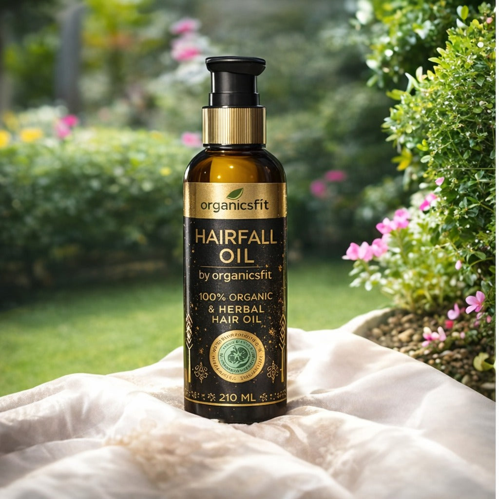 100% Organic Hair Oil (100ml) - Organics Fit  🌿✨