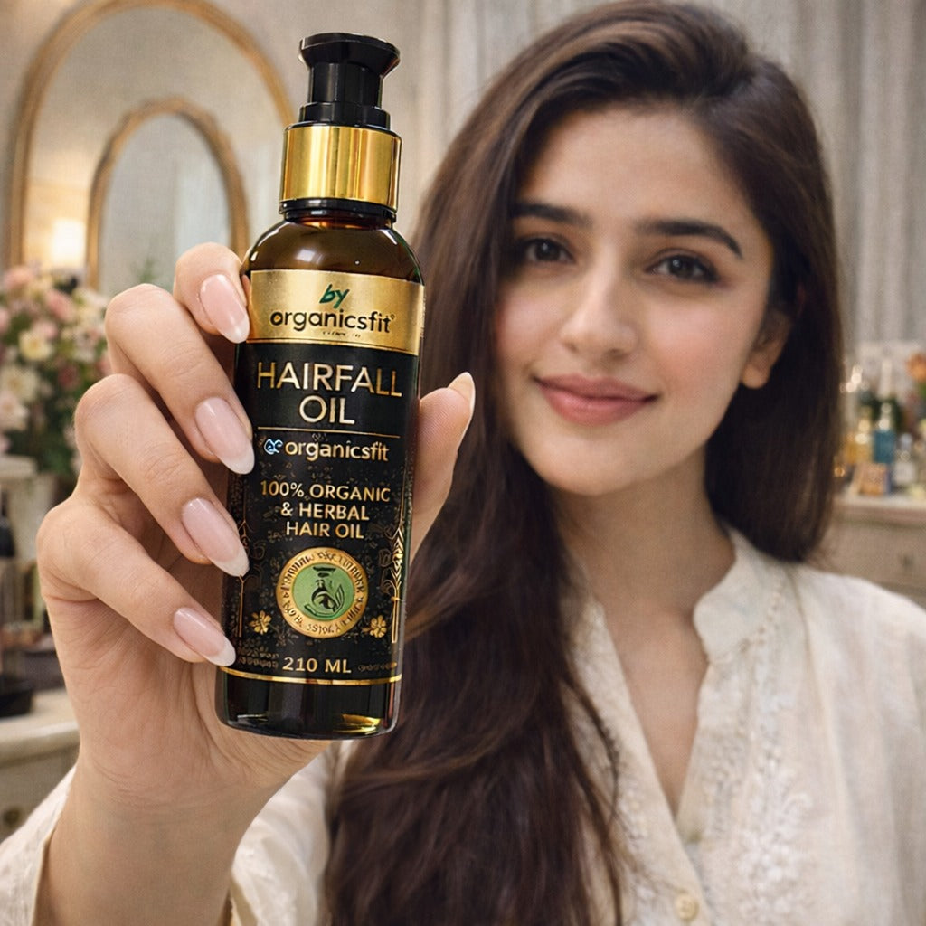 100% Organic Hair Oil (100ml) - Organics Fit  🌿✨