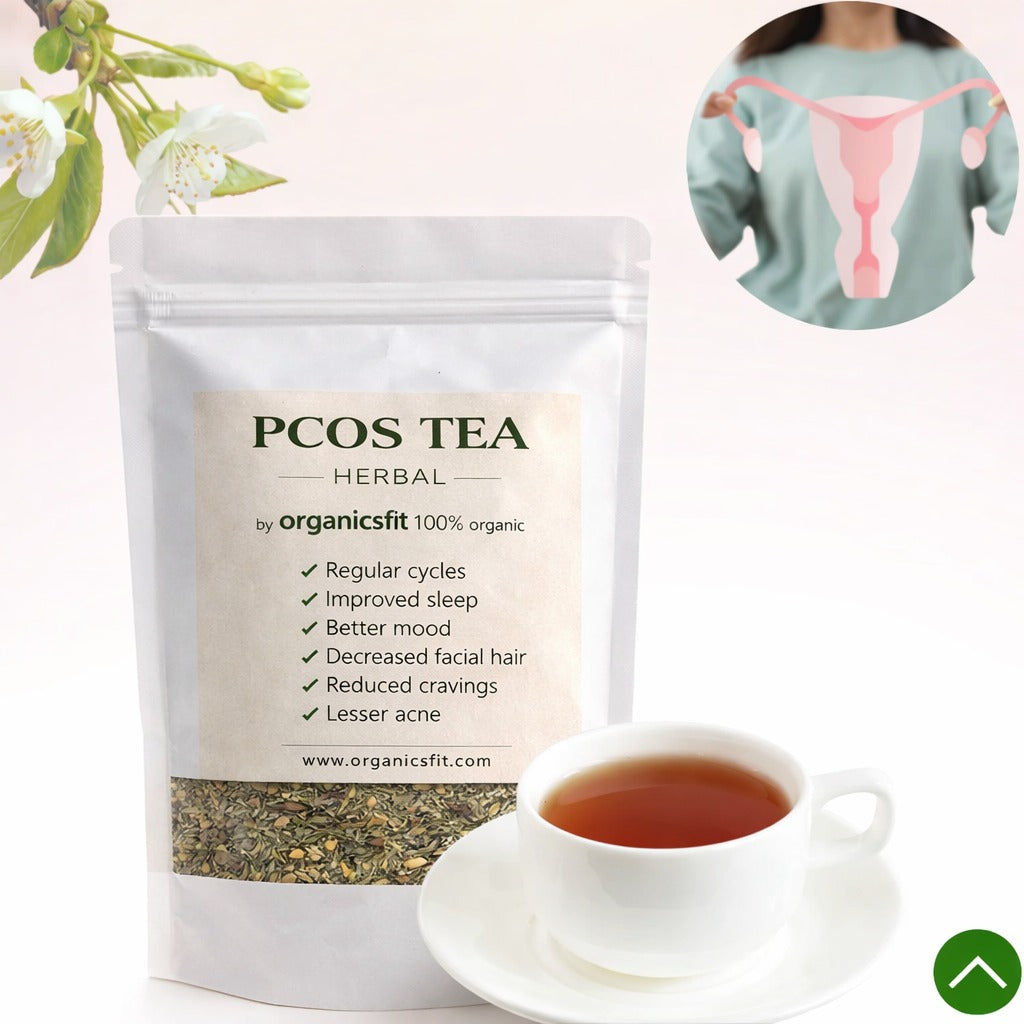 🌿 Herbal PCOS Tea – A Hormone Balancing Brew