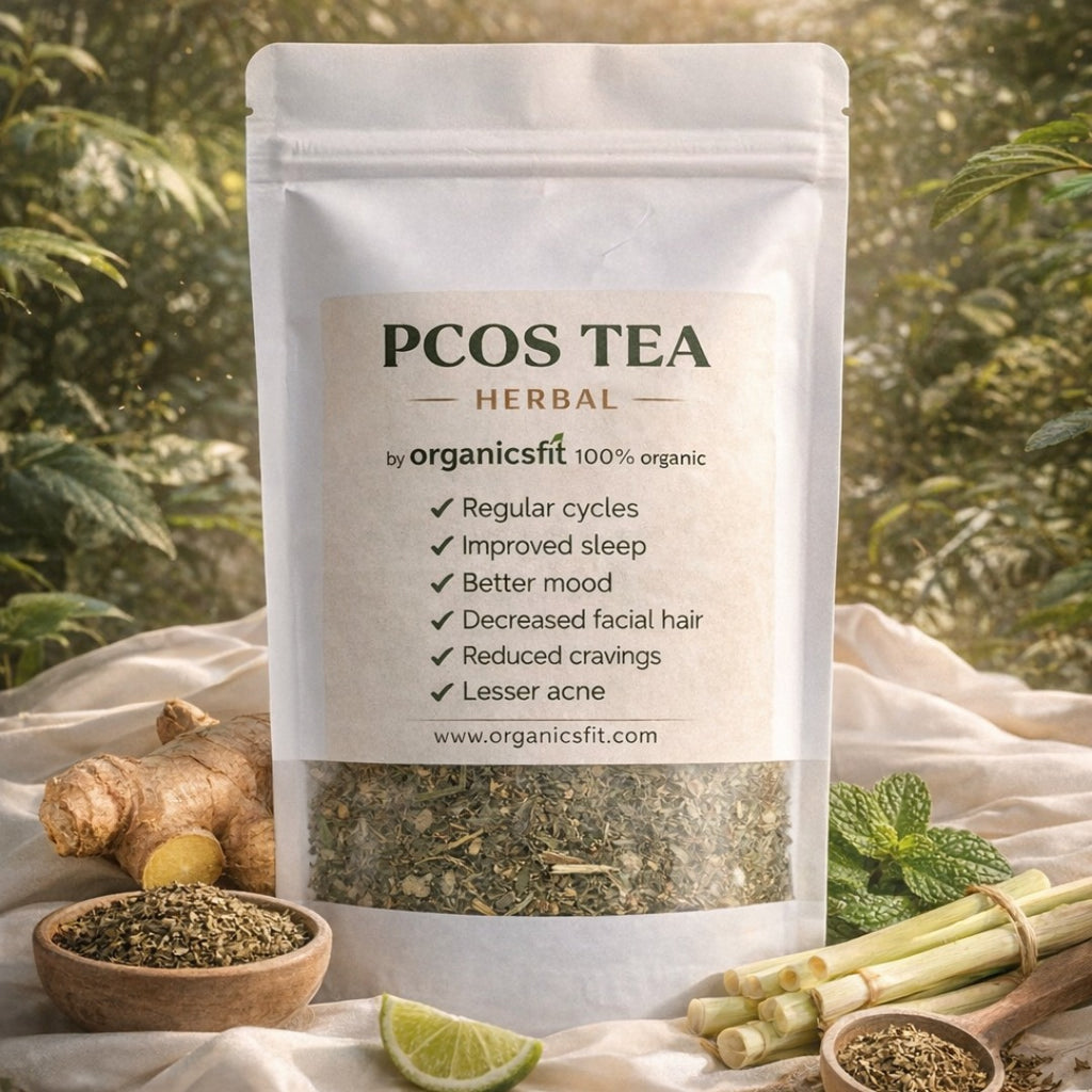🌿 Herbal PCOS Tea – A Hormone Balancing Brew