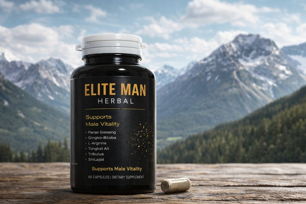 Elite Man - 60 Capsules - 100% Organic